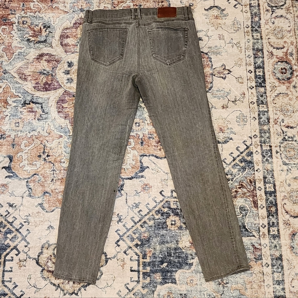 Madewell Skinny Skinny Ankle Jeans Thundercloud Gray Size 29 - Picture 5 of 13